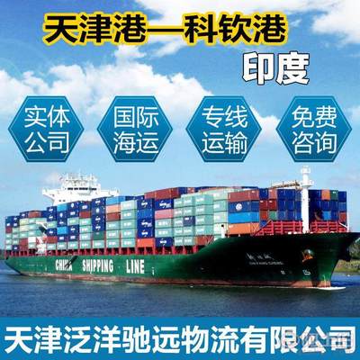 天津貨代公司國(guó)際貨運(yùn)代理集裝箱海運(yùn)出口服務(wù)印度科欽專線